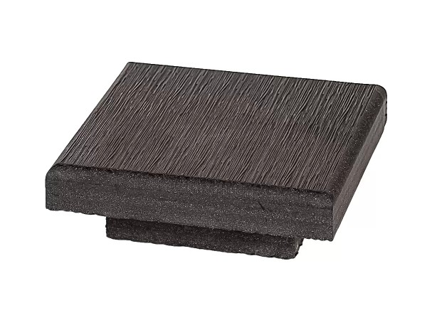 Крышка ДПК для столба 100x100 Графит купить в Таганроге