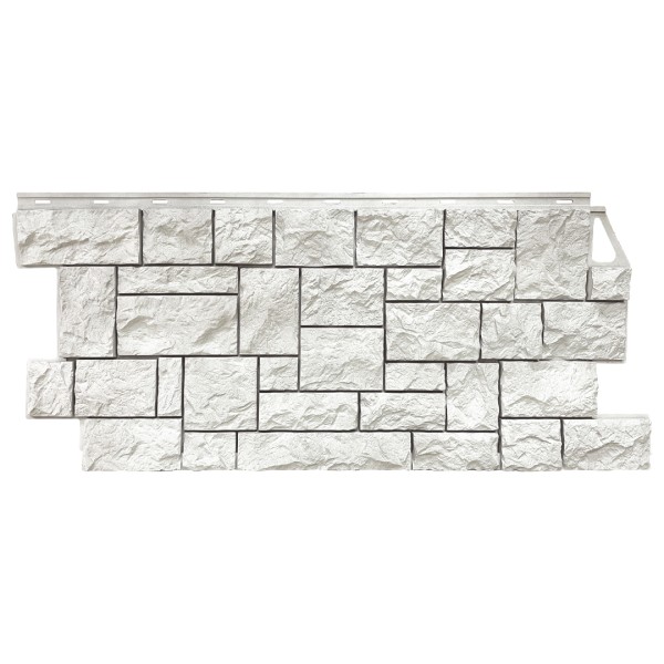 Фасадная панель FineBer, Камень Дикий, Жемчужный купить в Таганроге