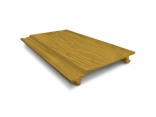 Фасадная панель  из ДПК ECODECKING Желтый купить в Таганроге