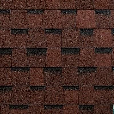 Двухслойная ламинированная черепица Shinglas, серия Фазенда – Красный купить в Таганроге