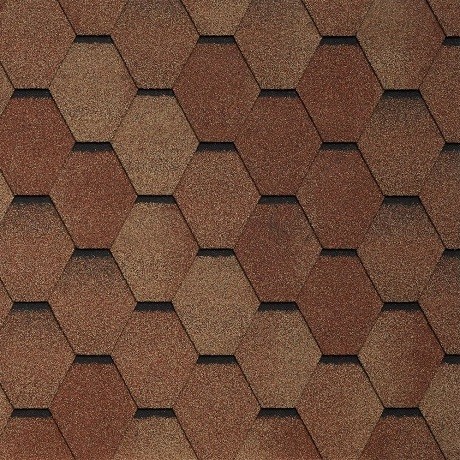 Гибкая черепица Tegola VENETO terracotta 206 купить в Таганроге