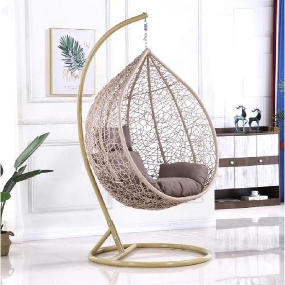 Кресло Подвесное из искусственного ротанга AFM-169A-XLB Beige купить в Таганроге