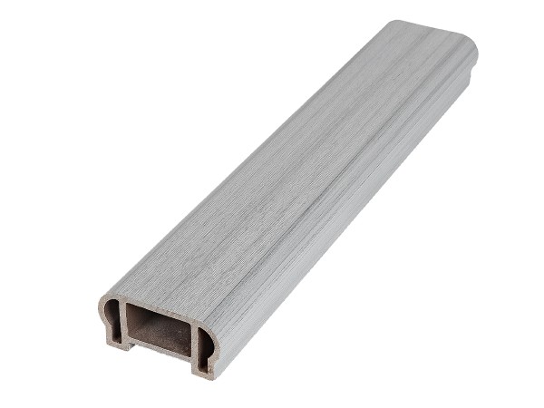 Перила верхнее фигурное Woodvex Co-Extrusion Серый купить в Таганроге