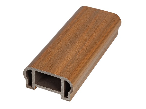 Перила верхнее фигурное Woodvex Co-Extrusion Тик купить в Таганроге
