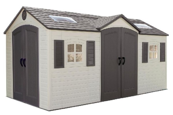 Сарай пластиковый LifeTime 15x8 DD купить в Таганроге
