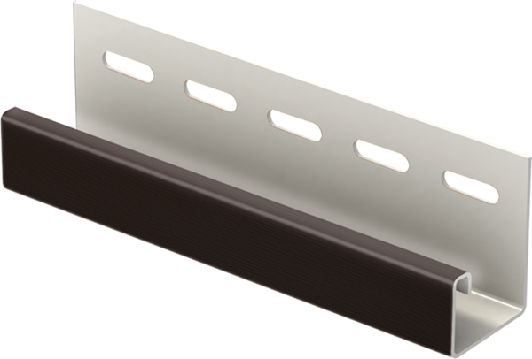 J-планка к Софиту PRO Тёмно коричневый купить в Таганроге