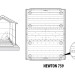 Сарай пластиковый Newton 759 купить в Таганроге