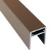 П-профиль Алюминиевый EasyDecking 35x25 Венге купить в Таганроге