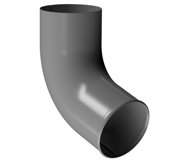 Отвод трубы D90 Döcke STAL PREMIUM Графит, (RAL 7024) купить в Таганроге