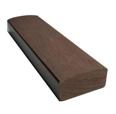 Лавочный брус Ecodecking Некст полнотелый брашированный 70х35 шоколад купить в Таганроге