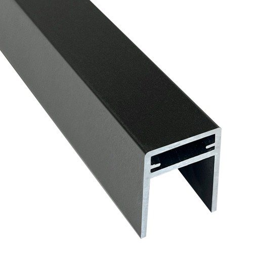 П-профиль Алюминиевый EasyDecking 35x25 Черное дерево купить в Таганроге