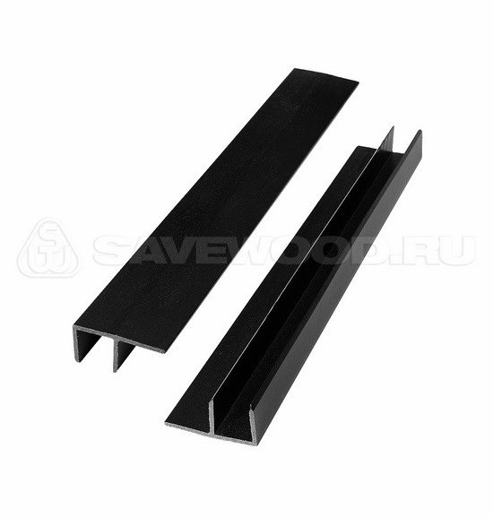 F-профиль ДПК Savewood – Чёрный купить в Таганроге