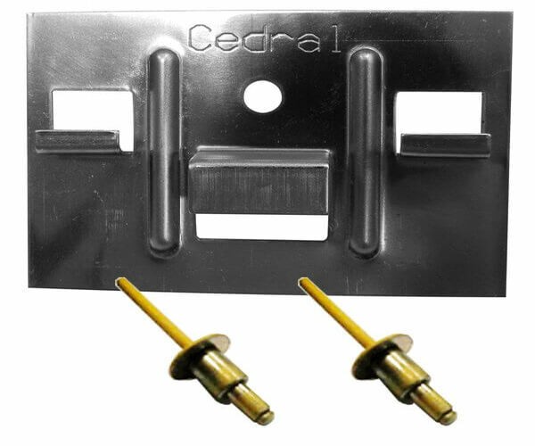 КЛЯММЕР + ЗАКЛЁПКА ДЛЯ CEDRAL CLICK 250 ШТ купить в Таганроге
