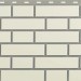 Фасадная панель Альта-Профиль, Кирпич Клинкерный, Белый купить в Таганроге