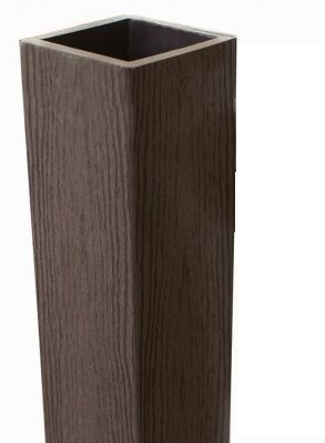 Столб опорный Woodvex Co-Extrusion Венге купить в Таганроге