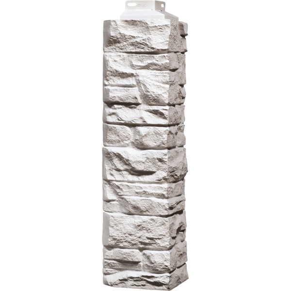 Угол наружный FineBer, Скала, Мелованный белый купить в Таганроге