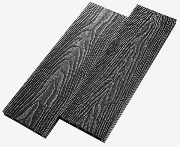 Террасная доска из ДПК RusDecking Unodeck Vintage - Графит купить в Таганроге