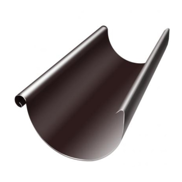 Водосток Grand Line 125x90 – Желоб 3м RAL 8017 купить в Таганроге