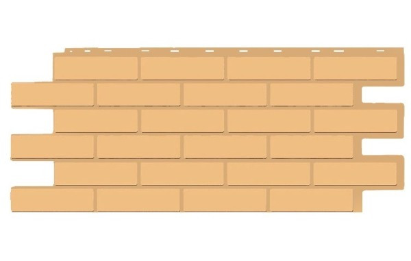 Фасадная панель T-Siding Кирпич Модерн Эко Крем купить в Таганроге