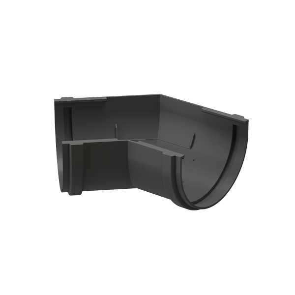 Угол желоба 135˚ Docke Premium Графит купить в Таганроге