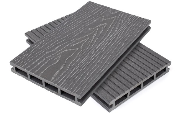 Террасная доская ДПК NanoWood Nature 3D пустотелая Серый купить в Таганроге