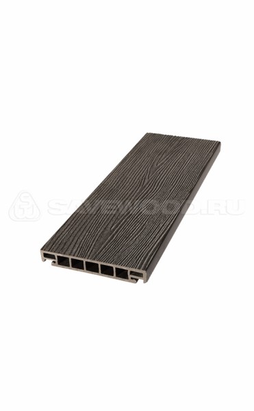 Террасная доска из ДПК SW Salix (S) (R) темно-коричневый купить в Таганроге