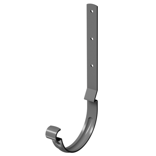 Карнизный крюк длинный D125 Döcke STAL PREMIUM Графит, (RAL 7024) купить в Таганроге